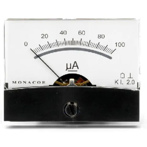 MONACOR Pm-2/100ua Einbaumessinstrument – Bild 1