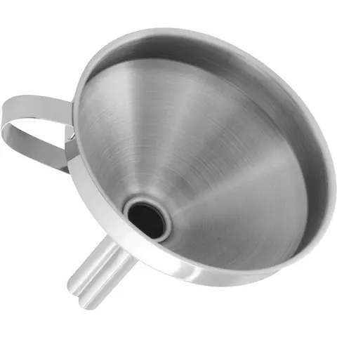 Fackelmann Trichter, Ø10cm – silber – Bild 1