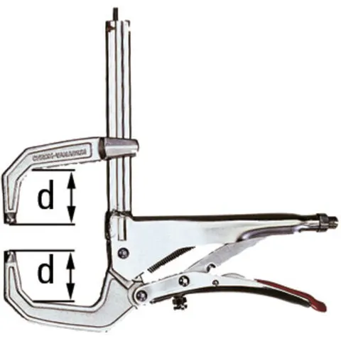 BESSEY C-Gripzange 110 mm – Bild 1