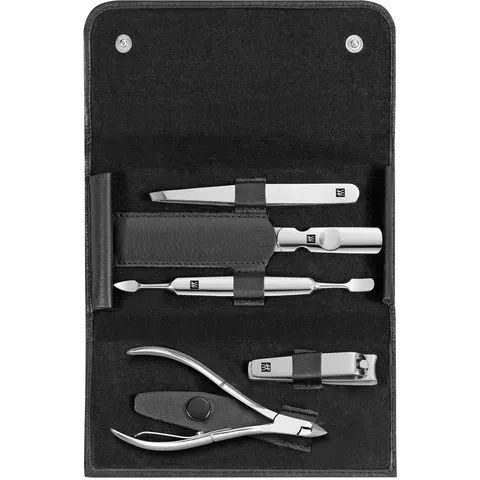 ZWILLING 5-piece manicure set in black – image 1