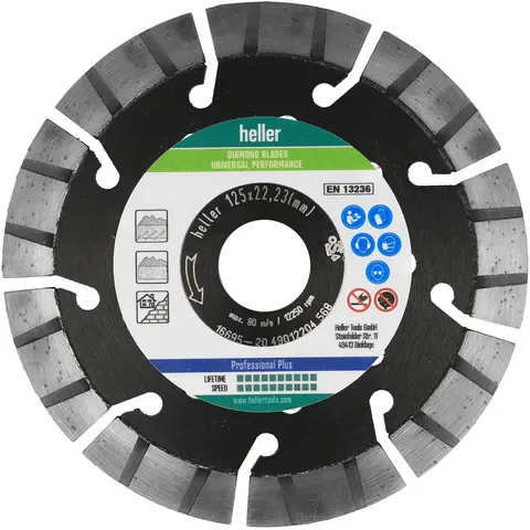 Heller Tools Diamond Blade Universal Performance 115 x 22.23 (29923) – image 1
