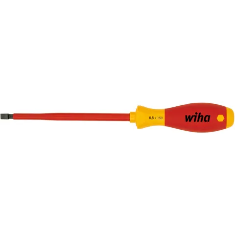 Wiha Schroevendraaier SoftFinish electric sleufkop - 00819 – afbeelding 1