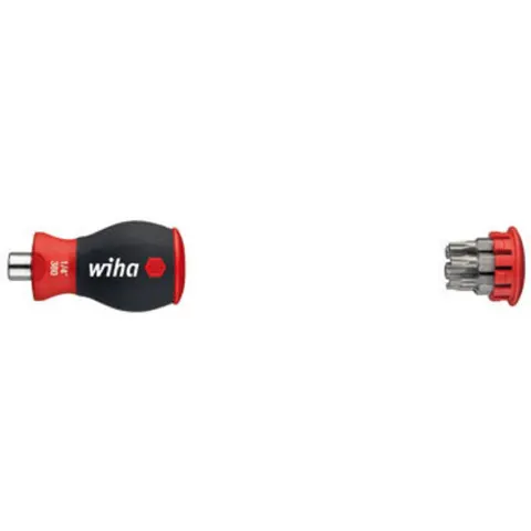WIHA 33744 - Screwdriver with bit magazine, TORX®, with 6 bits – image 1