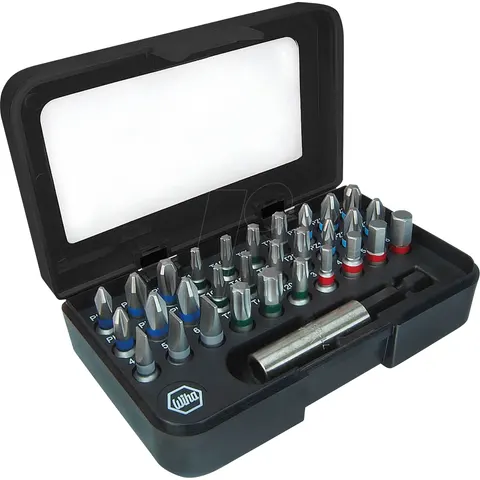 WIHA 41130 - Bit set, 31 pieces, 25 mm, assorted – image 1