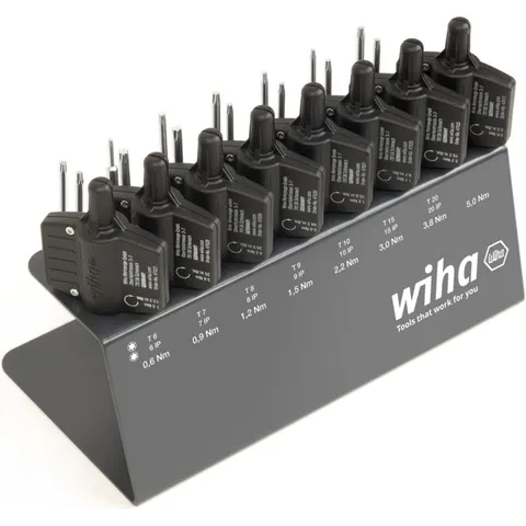 WIHA 47198 - Torque screwdriver with key handle, 23-piece – image 1