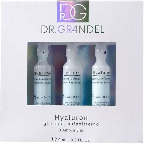 DR. GRANDEL Professional Hyaluron Ampullen 3x3 ml – Bild 1