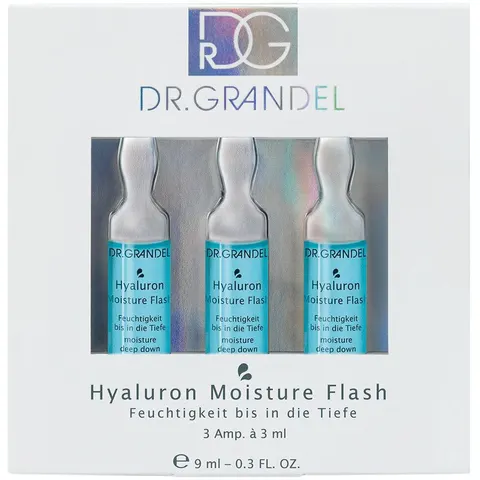 DR. GRANDEL Professional Collection Hya.Moisture Flash 3x3 ml Ampullen – Bild 1