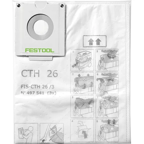 Festool 497541 Filtersack 3 St. – Bild 1