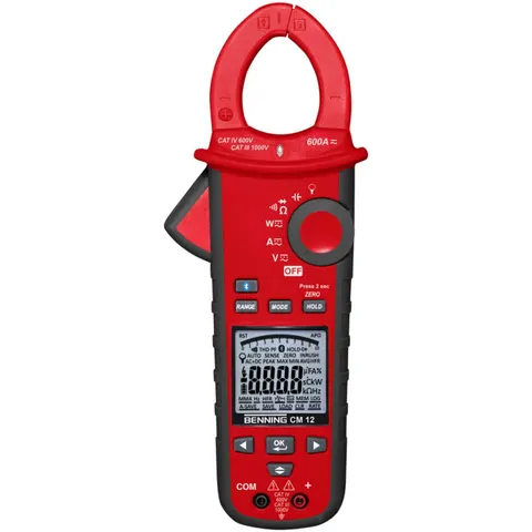 Theo Benning Digital-Stromzangen-Multimeter CM 12 – Bild 1