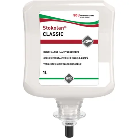 Handcrème SCJ Stokolan Classic 1liter – afbeelding 1