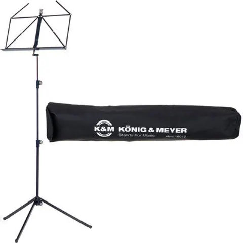 K&M 100/1 Black Schwarz – Bild 1