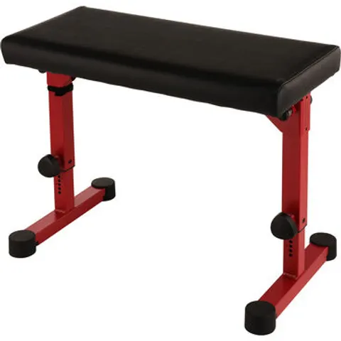 K&M 14087 Keyboard Bench Ruby Red – image 1