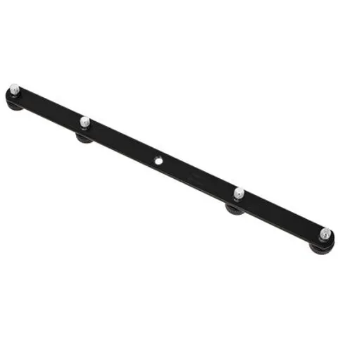 König & Meyer 236 extra rail voor 4 microfonen - Accessoire voor stands – afbeelding 1