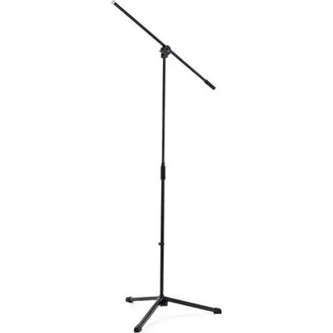 König & Meyer 25400 microstatief Basic hoogte 890 - 1600 mm, zwart - Microfoon standaard – afbeelding 1