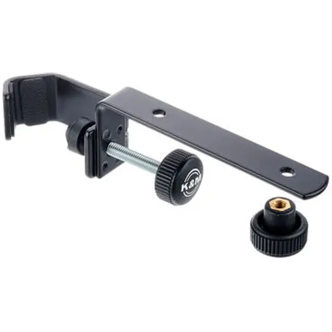 K&M 12210 Bracket Schwarz – Bild 1