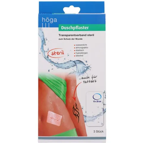Duschpflaster 10x20tran St – Bild 1