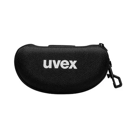 uvex Brillenetui, Hartschalen-Etui, schwarz – Bild 1