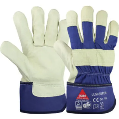 Hase Handschuhe Ulm-Super, Schweinsnarbenleder, Gr. 10 – Bild 1