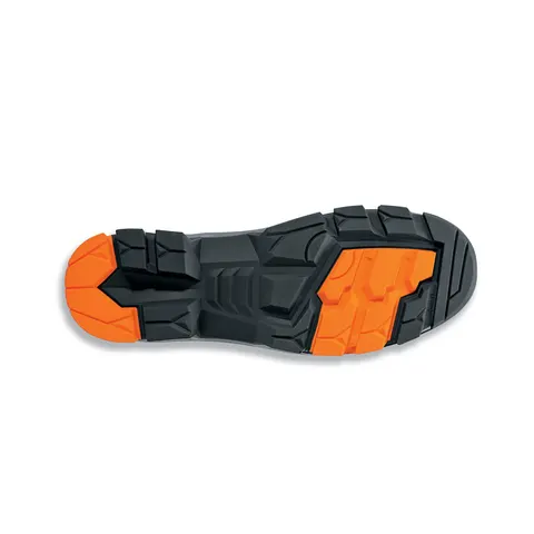 uvex 2 Schnürstiefel S3 SRC, Gr. 41, schwarz/orange – Bild 1