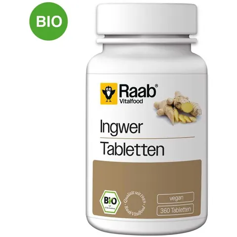 Raab Jengibre bio 360 comprimidos – imagen 1