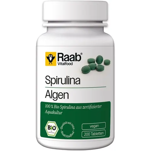 Raab Espirulina 200 Comprimidos – imagen 1