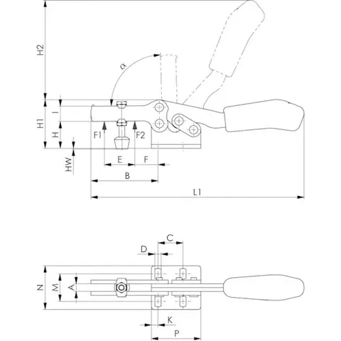 AMF Waagrechtspanner plus Gr.3 – Bild 1