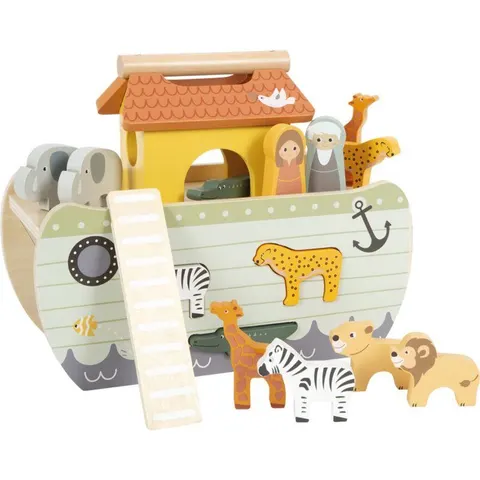 Small Foot Steckspiel Arche Noah Safari – bunt – Bild 1