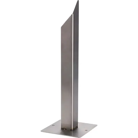 SLV Rusty Square ground spike for pillar light – grey – image 1