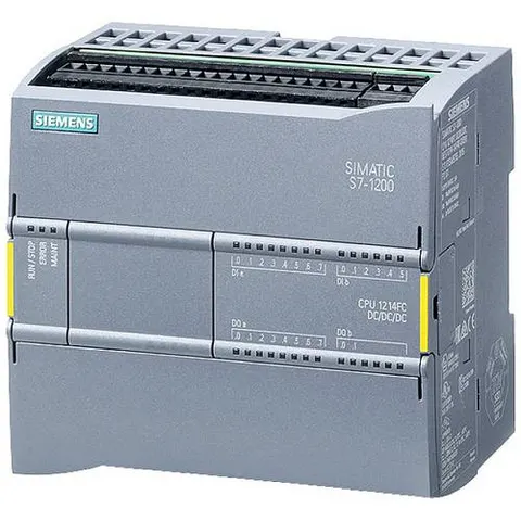 Siemens S7-1200F CPU 1214FC DC/DC/DC PLC Controller - 6ES72141AF400XB0 – image 1