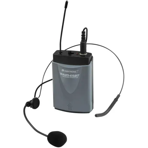 Omnitronic Headset Funkmikrofon-Set WAMS-65BT – Bild 1