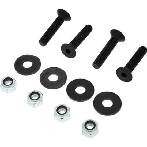 Decotruss Quad Base Plate Screw Set BK – image 1