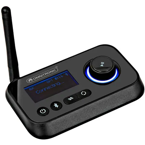 Omnitronic BDT-5.2 Bluetooth Transceiver Schwarz – Bild 1