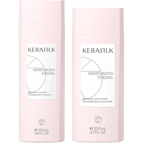 KERASILK Repair Set (Shampoo 250ml + Conditioner 200ml) – image 1
