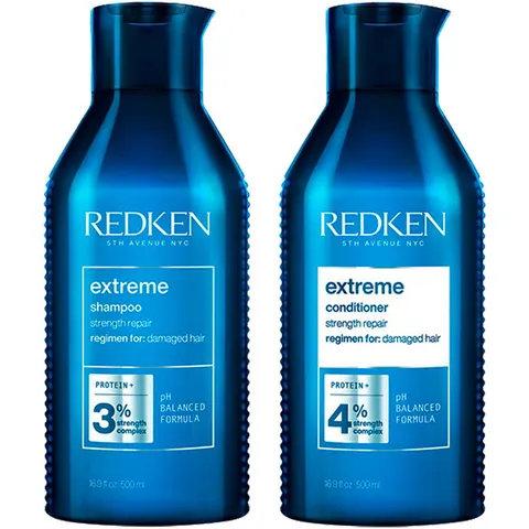 Redken extreme Big Duo (Shampoo 500ml + Conditioner 500ml) – immagine 1