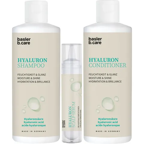 basler Hyaluron Set (shampoo 200ml + conditioner 200ml + serum 30ml) – image 1