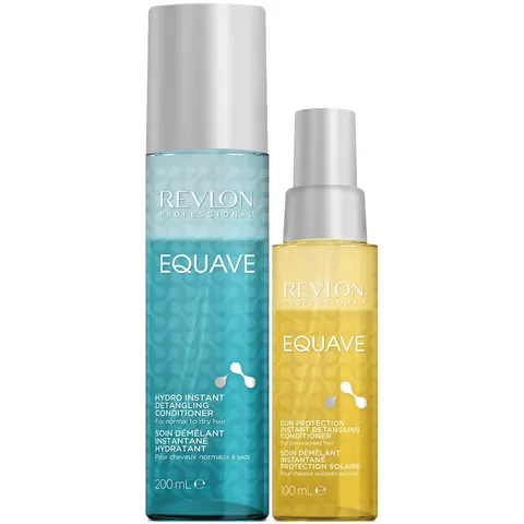 Revlon Professional Equave Hydro + Sun Conditioning Set (Hydro Conditioner 200ml + Sun Protection Conditioner 100ml) – immagine 1