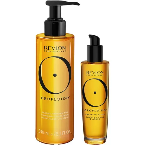 Revlon Professional OROFLUIDO Set (Shampoo 240 + Elixir 85ml) – immagine 1