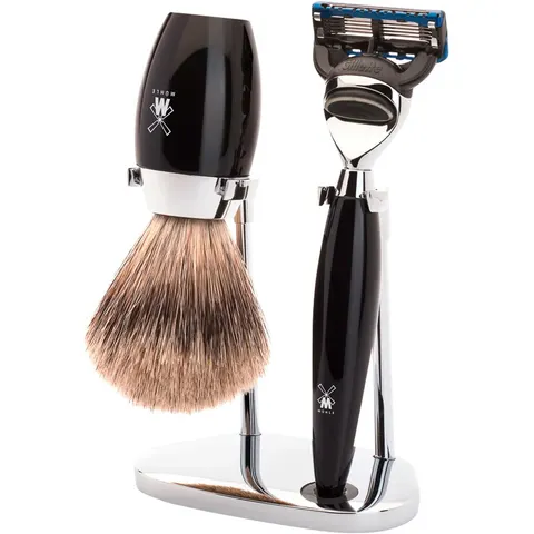 MÜHLE KOSMO Premium Resin Shaving Set (3-piece) – image 1