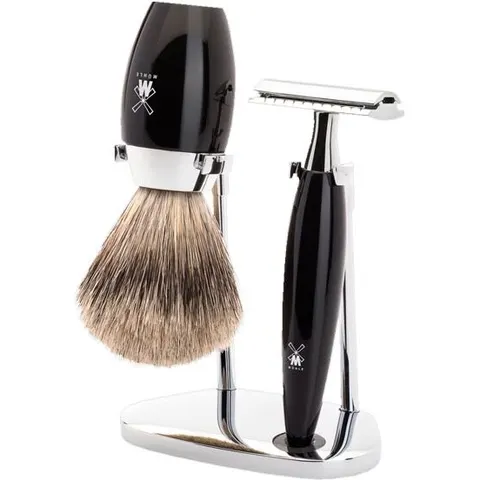 MÜHLE KOSMO Set da barba con rasoio di sicurezza (3 pezzi) – immagine 1