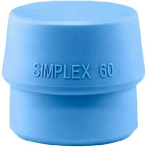 Halder Schonhammerkopf Simplex D 60 mm weich, blau (3201.060) – Bild 1
