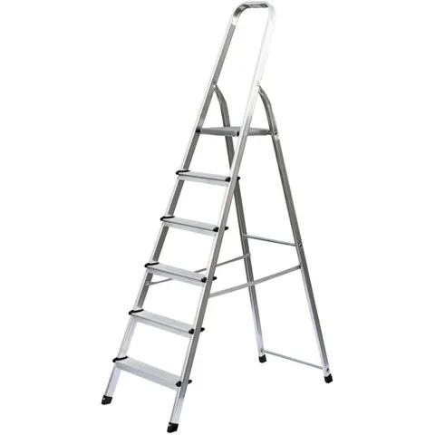 Munk Günzburger Steigtechnik MUNK Standard Haushaltsleiter 6 Stufen – Bild 1