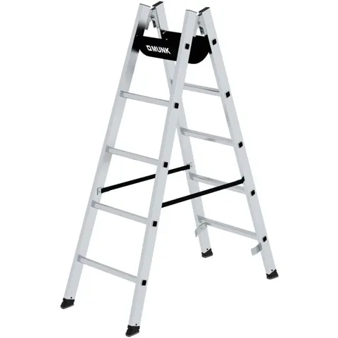 Munk Günzburger Steigtechnik MUNK Sprossenstehleiter 2x5 Sprossen – Bild 1