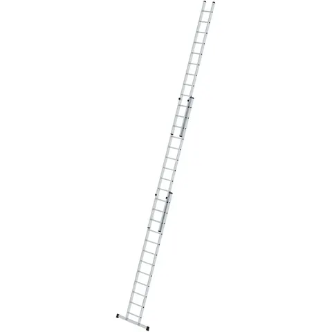 Munk Günzburger Steigtechnik MUNK Schiebeleiter mit Traverse 3x12 Sprossen – Bild 1