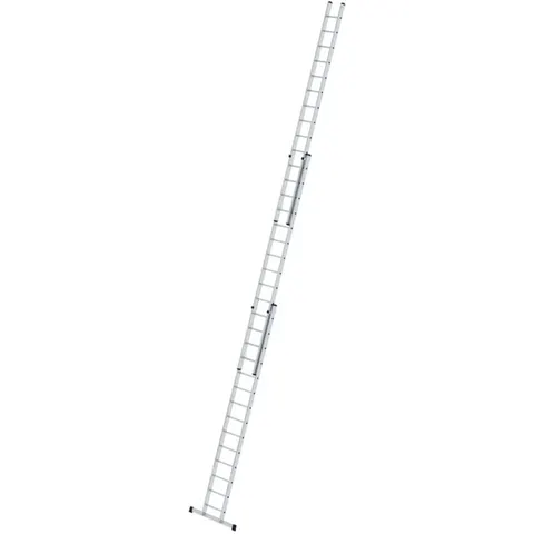 Munk Günzburger Steigtechnik MUNK Schiebeleiter mit Traverse 3x14 Sprossen – Bild 1