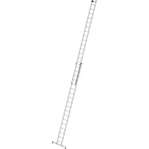 Munk Günzburger Steigtechnik MUNK Schiebeleiter mit nivello-Traverse 2x18 Sprossen – Bild 1