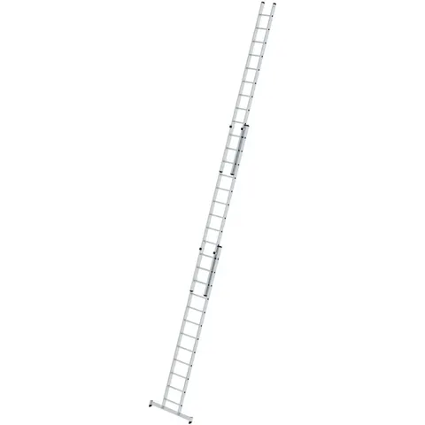 Munk Günzburger Steigtechnik MUNK Schiebeleiter mit nivello-Traverse 3x12 Sprossen – Bild 1