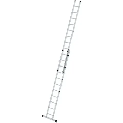 Munk Günzburger Steigtechnik MUNK Schiebeleiter mit Traverse 2x11 Sprossen – Bild 1