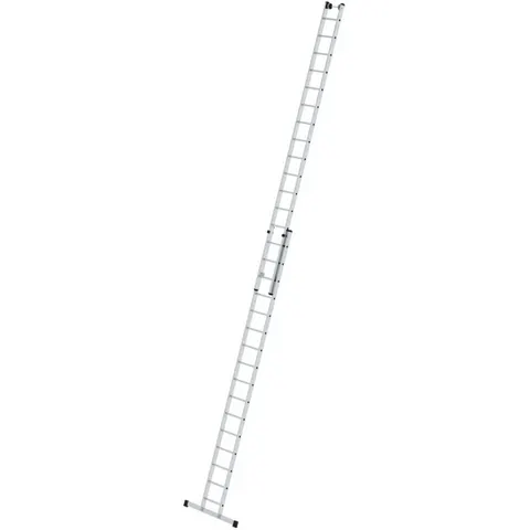 Munk Günzburger Steigtechnik MUNK Schiebeleiter mit Traverse 2x16 Sprossen – Bild 1