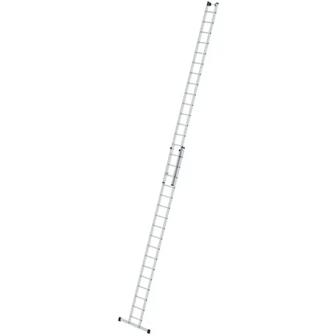 Munk Günzburger Steigtechnik MUNK Schiebeleiter mit Traverse 2x17 Sprossen – Bild 1