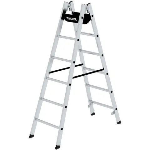 Munk Günzburger Steigtechnik MUNK Sprossenstehleiter 2x6 Sprossen – Bild 1